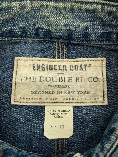 商品画像：カバーオール/S/コットン/BLU/無地/engineer coat 3