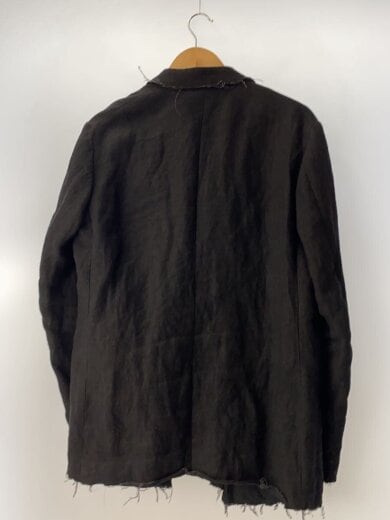 商品画像：テーラードジャケット/46/リネン/BLK/23-16-0885-262 2