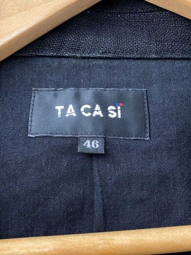 商品画像：テーラードジャケット/46/リネン/BLK/23-16-0885-262 3