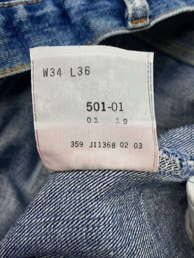 商品画像：ボトム/34/コットン/BLU/無地/501XX 6