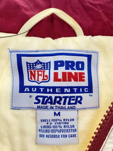 商品画像：WASHINGTON REDSKINS/キルティングジャケット/M/ナイロン/BRD 3