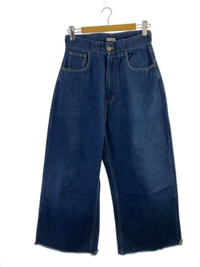 商品画像：ボトム/S/デニム/IDG/裾ダメージ有 1