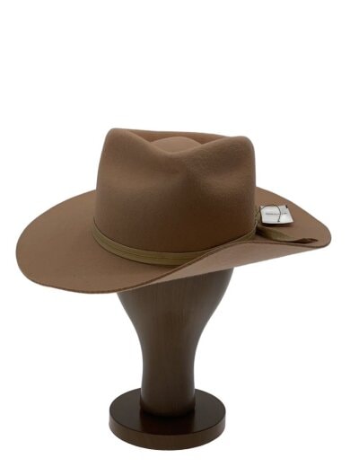 商品画像：ハット/L/ウール/BEG/無地/レディース 1