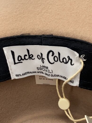 商品画像：ハット/L/ウール/BEG/無地/レディース 5