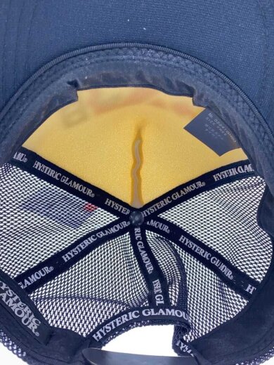画像：HYSTERIC GLAMOURメッシュキャップ/FREE/WHT/メンズ/02241QH034