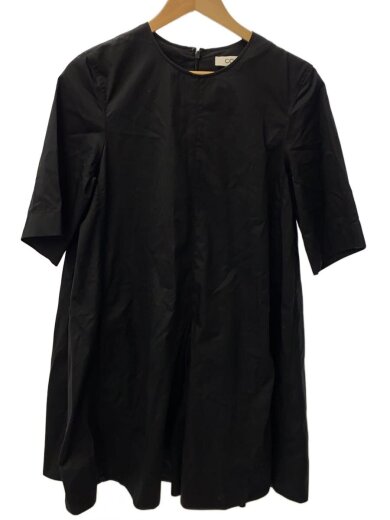 商品画像：半袖ワンピース/32/コットン/BLK 1