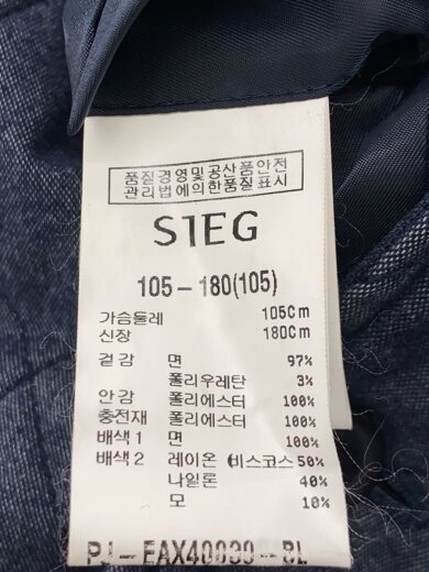 商品画像：SIEG/キルティングジャケット/--/コットン/NVY 4