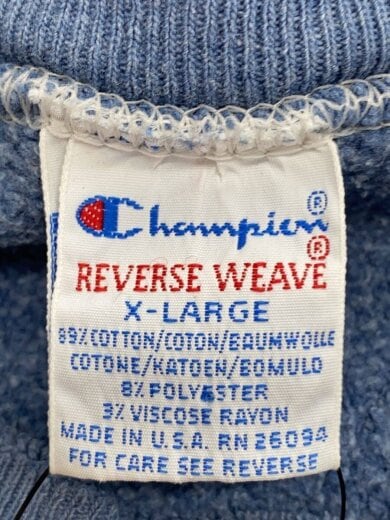 商品画像：REVERSE WEAVE MADE IN USA/スウェット/XL/コットン/IDG/無地 3