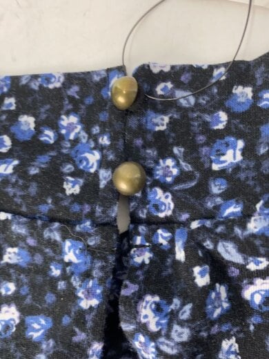 商品画像：ワンピース/M/ポリエステル/BLU/花柄/TNJ312-0468 6