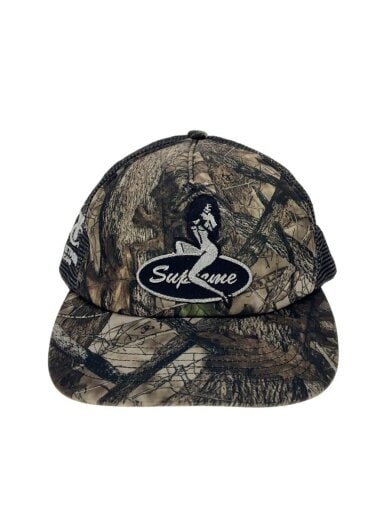 商品画像：キャップ/--/ファー/KHK/総柄/メンズ 1