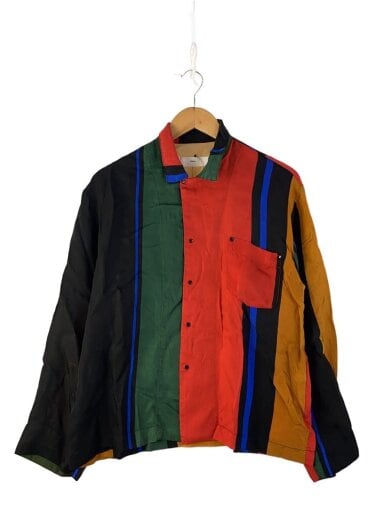 商品画像：長袖シャツ/36/--/マルチカラー/ストライプ/tp01-fj297// 1