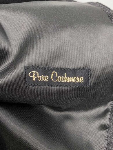 商品画像：コート/--/カシミア/BLK/無地// 3