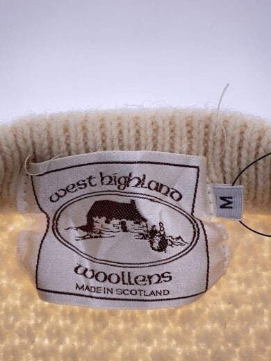 商品画像：West Highland Woollens/カーディガン(厚手)/M/ウール/BEG/無地// 3