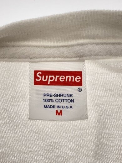 商品画像：カットソー/M/コットン/WHT/プリント 3