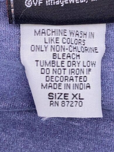商品画像：Tシャツ/XL/コットン/BLU// 4