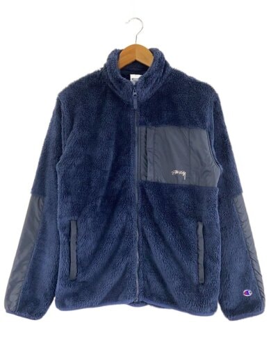 商品画像：×Champion/フリースジャケット/M/ポリエステル/NVY// 1
