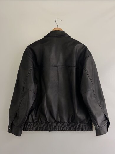 商品画像：レザージャケット・ブルゾン/--/レザー/BLK/無地// 2