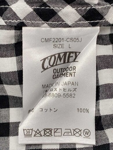 商品画像：長袖シャツ/M/コットン/WHT/cmf2201-cs05j// 4
