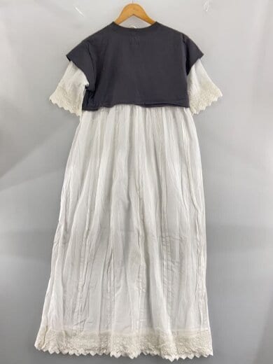 商品画像：7分袖ワンピース/1/コットン/WHT/1202506// 2