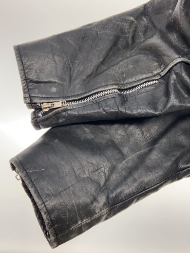 商品画像：gino leathers/ダブルライダースジャケット/48/レザー/BLK// 6