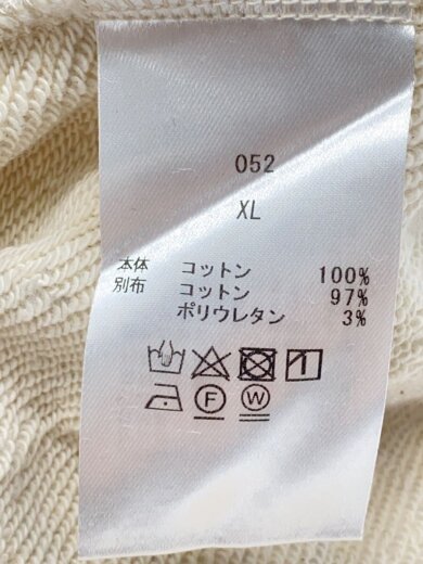 商品画像：スウェット/XL/コットン/CRM/052// 4