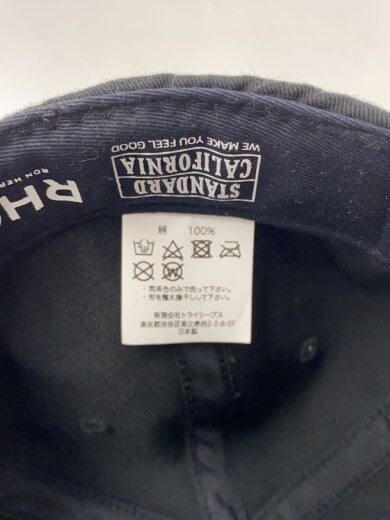 商品画像：キャップ/--/コットン/BLK/無地/メンズ 5
