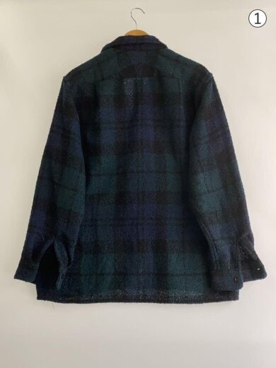 画像：PENDLETON長袖シャツ/XL/ポリエステル/NVY/チェック/4475-7206//2