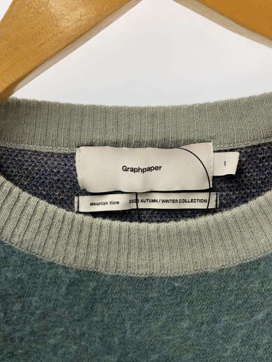 商品画像：23AW/Mountain View/ニット・セーター(厚手)/1/ウール/マルチカラー/総柄/GU233-8 3
