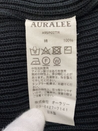 商品画像：ニット・セーター(厚手)/--/コットン/BLK/無地/A9SP02TR 4