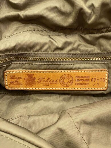 画像：Felisiトートバッグ/ナイロン/KHK/無地/07-105