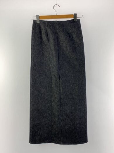 商品画像：ロングスカート/36/コットン/IDG/24-060-922-6050-2-0/ストレッチデニムスカート 2