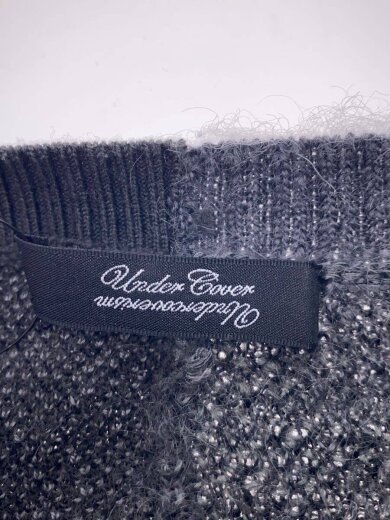 商品画像：ニット・セーター(厚手)/2/ウール/GRY/総柄/UCP9904-2 3