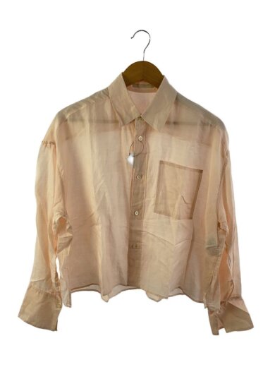 商品画像：長袖シャツ/--/リネン/PNK/23-050-922-8010-2-0/RAMIE LYOCELL WIDE シャ 1