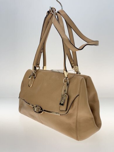 商品画像：ショルダーバッグ/レザー/BEG/25169 2