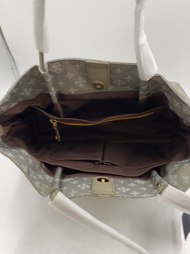 商品画像：トートバッグ/ナイロン/GRY/モノグラム 6