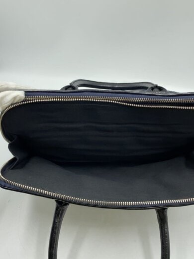 商品画像：ハンドバッグ/レザー/NVY 8