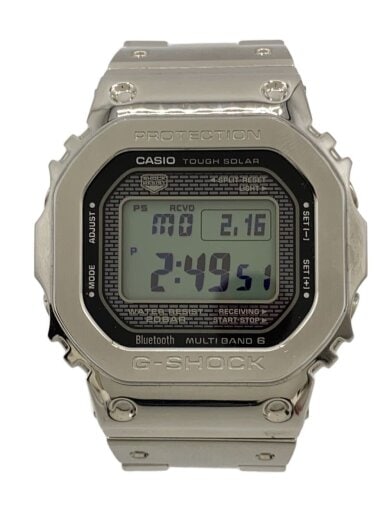 商品画像：ソーラー腕時計・G-SHOCK/デジタル/ステンレス/SLV/SLV/SS 1