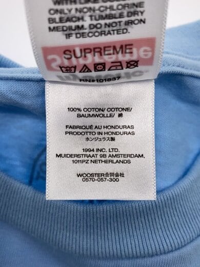 商品画像：Tシャツ/XL/コットン/BLU/プリント 4