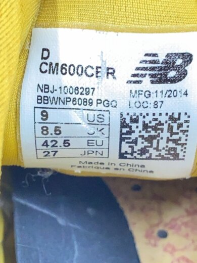 商品画像：ローカットスニーカー/27cm/ORN/CM600CBR 5