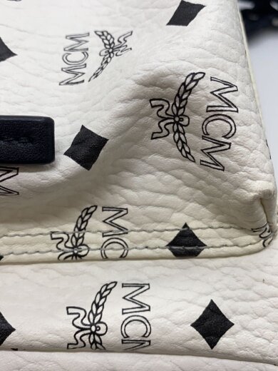 商品画像：リュック/レザー/WHT/総柄/MMK6SVE38IG001 8