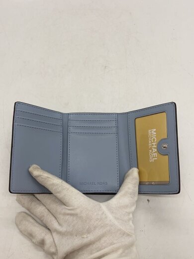 商品画像：3つ折り財布/--/BLU/総柄/レディース/35S4STVE2V1376// 4