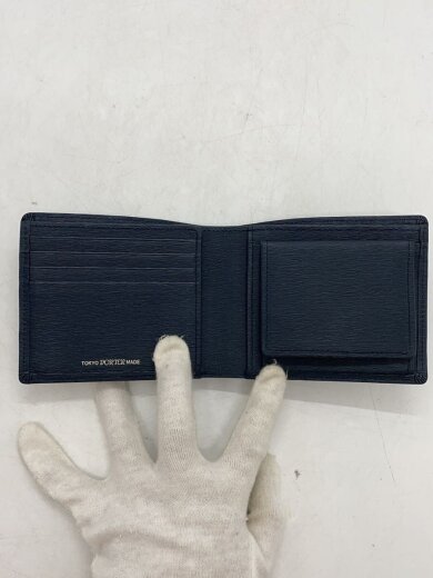 商品画像：2つ折り財布/PVC/NVY/無地/メンズ 4