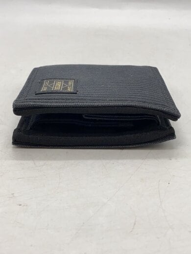 商品画像：2つ折り財布/キャンバス/BLK/ストライプ/メンズ/650-08615// 5