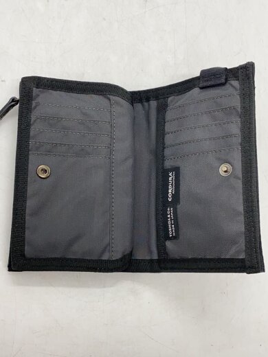 商品画像：2つ折り財布/ナイロン/BLK/メンズ/653-09755// 7