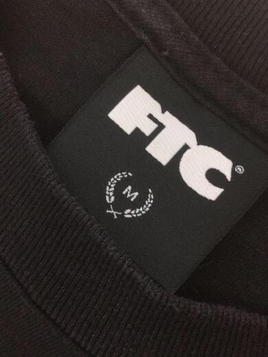 画像：FTCTシャツ/M/コットン/BLK/ブラック/ロゴ/古着/セカスト3