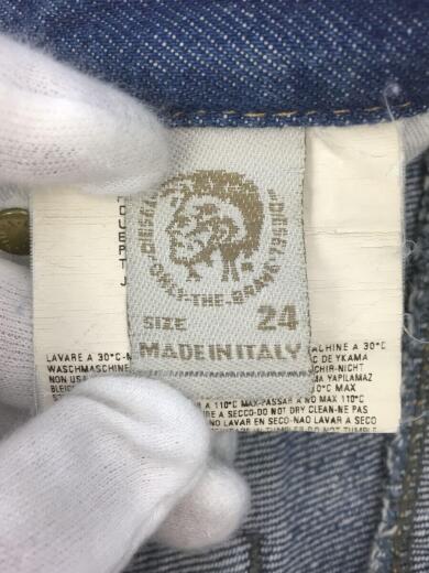 画像：DIESELブーツカットパンツ/24/コットン/IDG/デニム/ジーンズ/ダメージ加工/ブーツカット/古着3