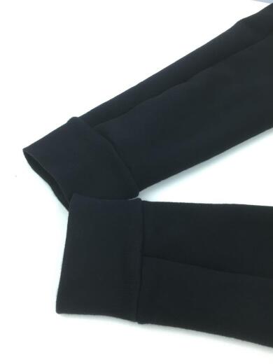 画像：Attachmentジップパーカー/3/コットン/BLK/無地/AB93-238/ブラック/厚手6