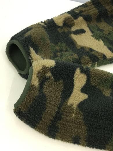 画像：adidasPAKAIAN/UKURAN/リバーシブル/フリースジャケット/L/ポリエステル/GRN/迷彩/ip02795