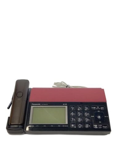 商品画像：FAX電話 おたっくす KX-PZ910DL-R [ボルドーレッド]/2017年製 1