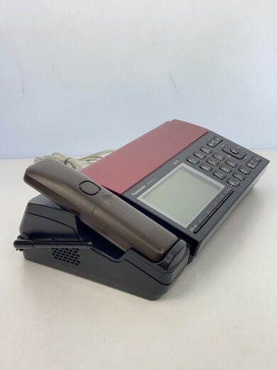 商品画像：FAX電話 おたっくす KX-PZ910DL-R [ボルドーレッド]/2017年製 2